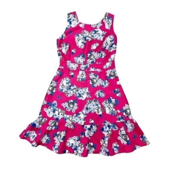 Diane von Furstenberg Topanga Floating
Flowers A-Line Dress, Pink, Size 8 NWOT - Picture 2 of 6